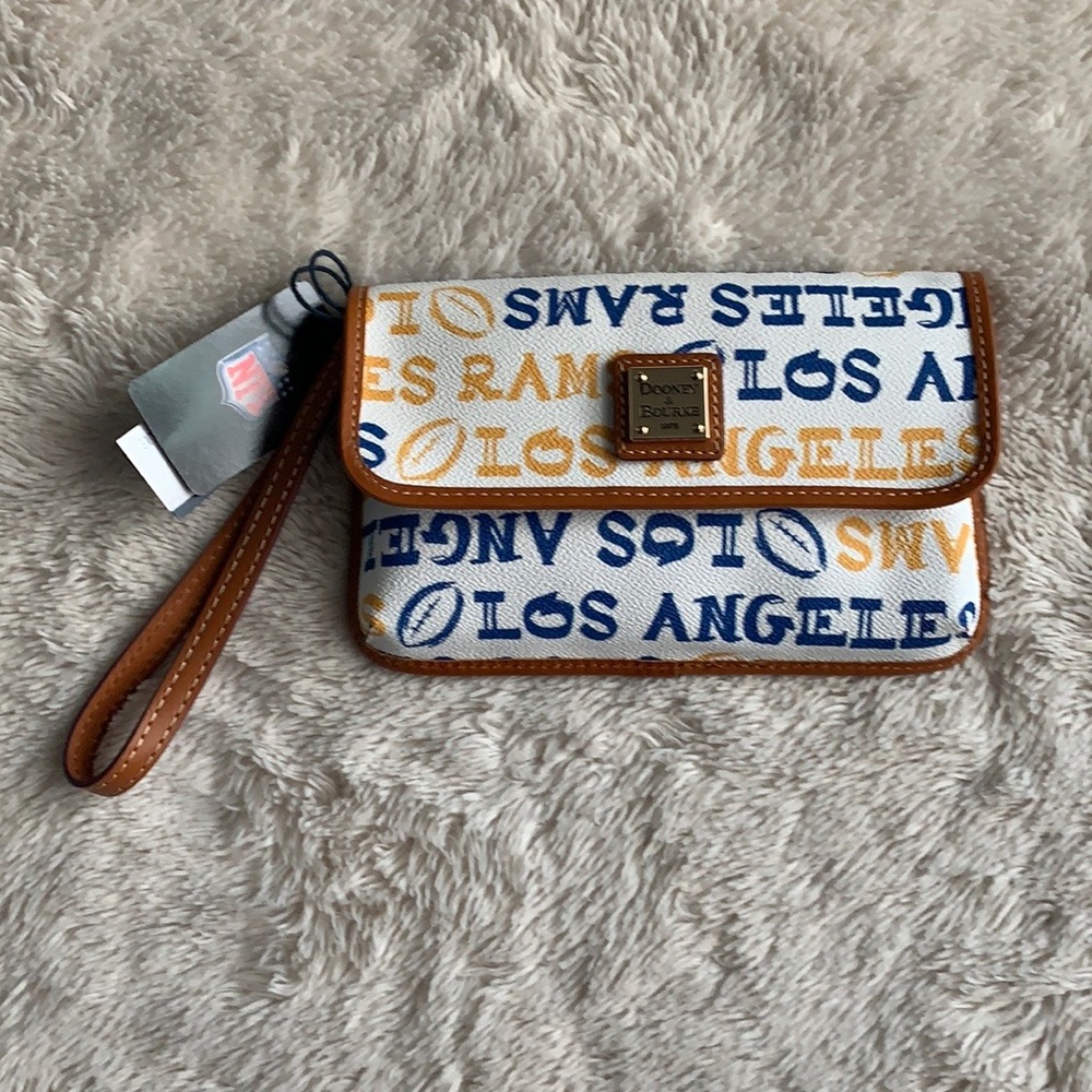 New Dooney & Bourke Rams wristlet